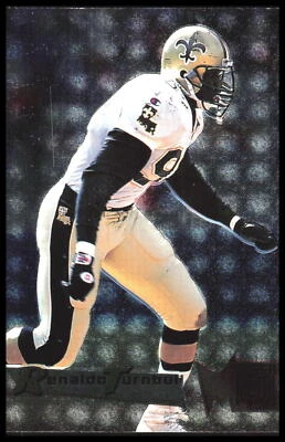 1995 Fleer Metal Renaldo Turnbull # 122 New Orleans Saints 7P - Image 1 of 2