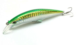 Señuelo de pesca de lubina hundimiento bamboleo profundo 95 mm 28 g Joey Mackerel buzo de fundición larga - Imagen 1 de 53
