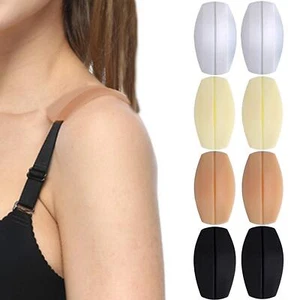Women's Soft Silicone Bra Strap Cushions Holder Non-slip Shoulder Protectors ... - Picture 1 of 7