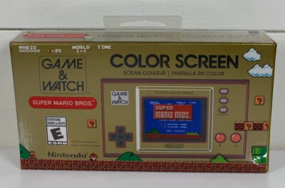 Nintendo Game & Watch Super Mario Bros 35th Anniversary Handheld - NEW! - Image 1 of 4