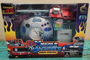 MUSCLE MACHINES 1969 BOSS 302 Charger R/C RADIO CONTROL IN RED COLOR 1/64 NIB - Picture 1 of 7