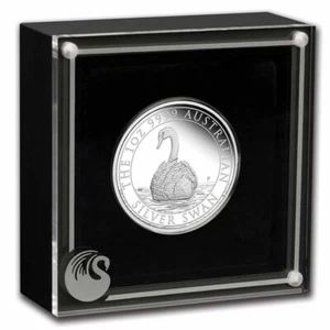 *SEALED* 2023 Australian Swan 1oz Silver Proof Coin w/ Box COA -Low Mintage 2500 - Picture 1 of 10