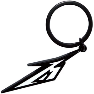 METALLICA - LOGO B&W M - LLAVERO METAL - NUEVO - MUSIC METKEY15 - Imagen 1 de 1