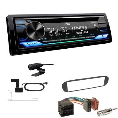 JVC KD-DB922BT Autoradio DAB+ Bluetooth für Fiat Barchetta 1995-2005 - Bild 1 von 4