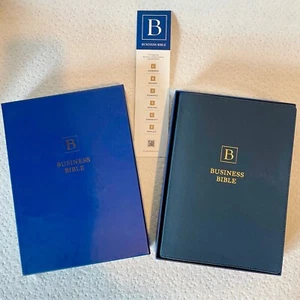 Business Bible New American Standard Gold Letter Edition Nicholas V. Leone III - Foto 1 di 16
