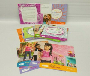 2015 American Girl Truly Me Activity and Craft Card Game MISSING TWO CARDS READ