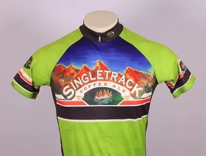 PRIMAL Men's Small Cycling Bike Jersey -Boulder Beer Singletrack Copper Ale - Picture 1 of 9