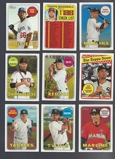 2018 TOPPS HERITAGE #'s 250-500 ( STARS, ROOKIE RC'S, HIGH # SP's ) - U PICK!!!