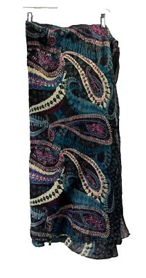 Beaded & Decorated Shawl Wrap by Collection Eighteen - 40" x 36" - Image 1 of 4