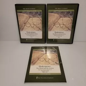 Great Courses Shakespeare: The Word and the Action, Parts 1 & 2 (16 CDs & Book) - Bild 1 von 9