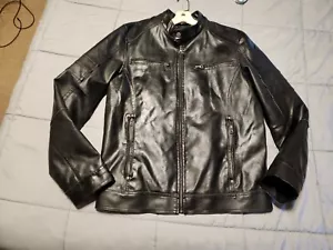 Unisex Motorcycle Jacket Size Small Insulated Black Rivet G-III Black - Picture 1 of 9