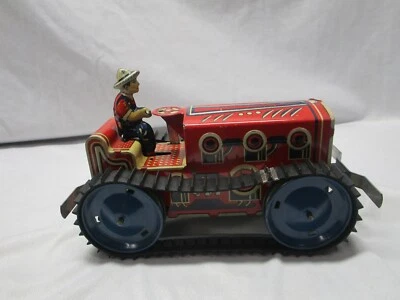 Antiguo tractor de escalada Louis Marx #1 Foto 1 de 4