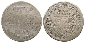Moneda Münster, Maximilian Friedrich 1762-1784, 1/6 Taler 1763 (F449) - Imagen 1 de 1
