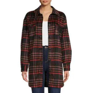 The Get Women's Long Shacket S - Picture 1 of 5