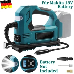 Kabelloser Luftkompressor Elektro Reifenpumpe für Makita 18V Akku BL1860 BL1850 - Bild 1 von 13