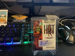 2019-20 Panini NBA Hoops Hot Signatures Rookies AUTO RC Bruno Fernando Hawks				 - Picture 1 of 2