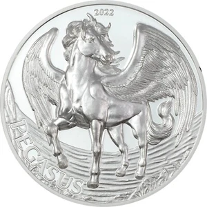 PEGASUS Mythical Creatures 1 Oz Silver Coin 1000 Shillings Tanzania 2022 - Picture 1 of 6