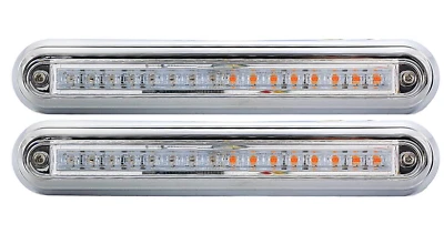 2 x LED Bremslicht Drei Funktionen Kombileuchten Hinten E-Markiert Multivolt - Bild 1 von 4