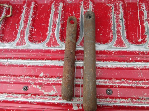Vintage Cast Iron Window Sash Weights Lot of 2 Cover