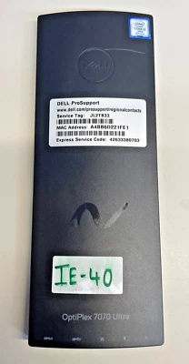 Dell OptiPlex 7070 Ultra Mini PC - i5-8365U - 8GB RAM  - 256GB SSD (OFFERS OK) - Image 1 of 4