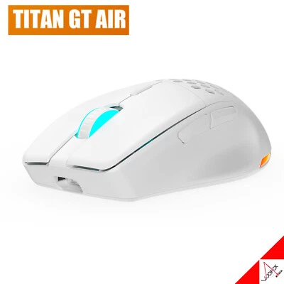 Xenics Titan GT AIR Wireless Professional Gaming Mouse 26000DPI PAW3395 - White - Image 1 of 4