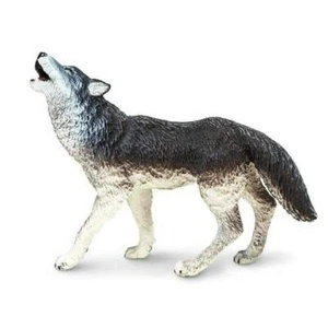 Safari Ltd. GRAY WOLF North American Wildlife Toy Figure Nature New - Picture 1 of 1