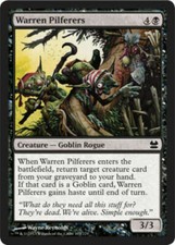 4 Warren Pilferers 4x x4 - NM - Modern Masters - SPARROW MAGIC