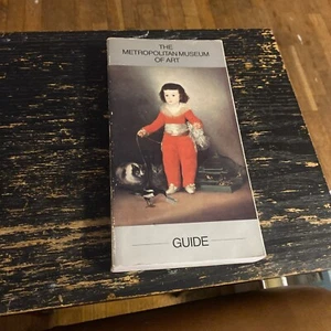 The Metropolitan Museum of Art Guide Rare 1984 Edition - Imagen 1 de 5