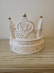 REASON TO REJOICE by Enesco 2012 4Pc Centerpiece Candleholder Detailed Rare - Picture 1 of 11