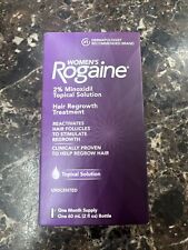 Women's Rogaine Hair Regrowth Treatment 1-Month Supply 2 fl oz EXP: 3/2028! NEW