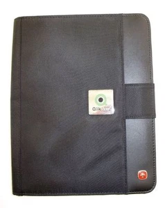 New Wenger 'Tactic' 10" Magnetic Tablet/eReader Case NW/OT Black w/Logo - Picture 1 of 7