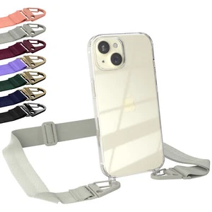 EAZY CASE do Apple iPhone 15 Etui z paskiem Łańcuszek na telefon komórkowy Regulowane etui na telefon - Zdjęcie 1 z 14