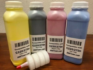 4 Toner Mine kompatibel mit Kyocera EP C220N, EP C270N Farbdrucker - Bild 1 von 2