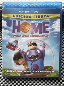 HOME: EDICIÓN FIESTA (BLU-RAY + DVD)  In English/Spanish with Spa Art NEW - Picture 1 of 2