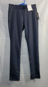 Tommy Hilfiger Damen marineblau Nadelstreifen Stretch schmale Knöchelhose Gr. 6 neu mit Etikett - Bild 1 von 10