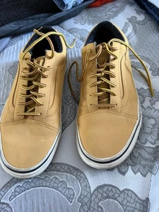 Vans Old Skool Trainers Size 5 Nubuck Leather Excellent Condition - Picture 1 of 7