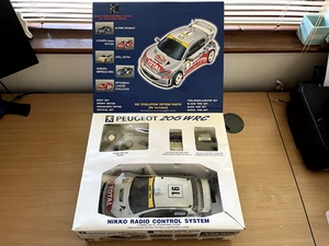 Nikko 1/14 Peugeot 206 WRC Rally Car Remote Control | Boxed | Spares & Repairs - Picture 1 of 9