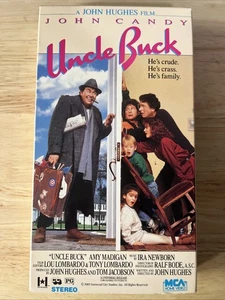Uncle Buck VHS Movie Tape Comedy John Candy, 1989, PG - Picture 1 of 3