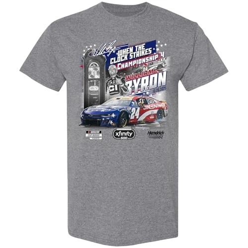 Camiseta William Byron #24 NASCAR 2025 Martinsville 500 ganador 10.26.2025 ganar Foto 1 de 1