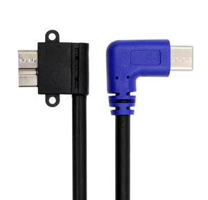USB-C to Micro-B OTG Cable 0.5m Male to Male for Camera Phone Storage Devices - Picture 1 of 8