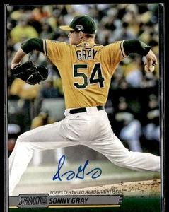 2014 Stadium Club #SCA-SG Sonny Gray Autographs - Picture 1 of 2