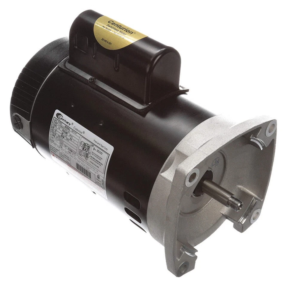 CENTURY B2853V1 Motor,1 HP,3,450 rpm,56Y,115/230V 16U442 - Image 1 of 1