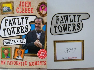 Signed Bookplate in Book - Fawlty Towers by John Cleese 1st Edition Hdbk 2025 - Image 1 of 2