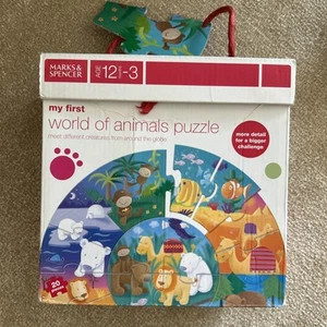 Happy Animals 20 Piece My First Puzzles x2 - Imagen 1 de 3