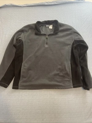 Men's ATHLETIC WORKS Jacket, 1/4 zip Fleece Size X Large 46-48 - Image 1 of 4