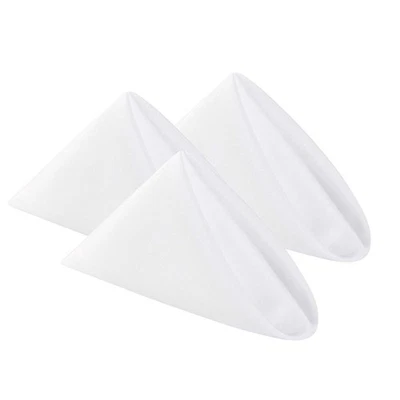 Cloth Napkins 17x17 inch Washable Polyester Dinner Napkins Soft Table Napkins... - Image 1 of 4