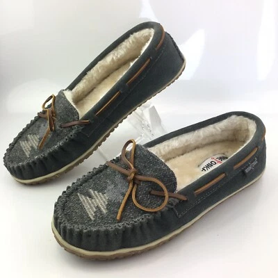 Minnetonka Tilia Women's Casual Slippers Slip On Gray Color Size 11 M NWOB - Image 1 of 4