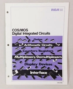 1979 RCA CMOS/MOS Digital Integrated Circuits Selection Guide, 26 pp  - Picture 1 of 5