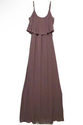 Maxi Vestido Show Me Your Mumu Caitlin XXS Polvoriento Púrpura Dama de honor Formal Nuevo con Etiquetas Foto 1 de 4