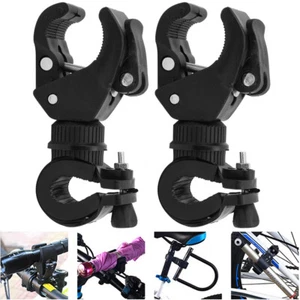 Universal 360° Rotation Fahrrad Frontlicht Halterung Taschenlampe Clip Taschenlampe Halterung - Bild 1 von 15
